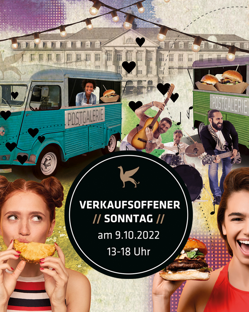 Street Food Schmeckfestival der Postgalerie Karlsruhe